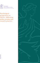Psychological perspectives on obesity: addressing policy, practice and research priorities